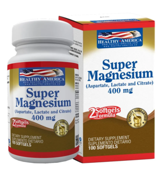 Citrato de magnesio de 400 mg