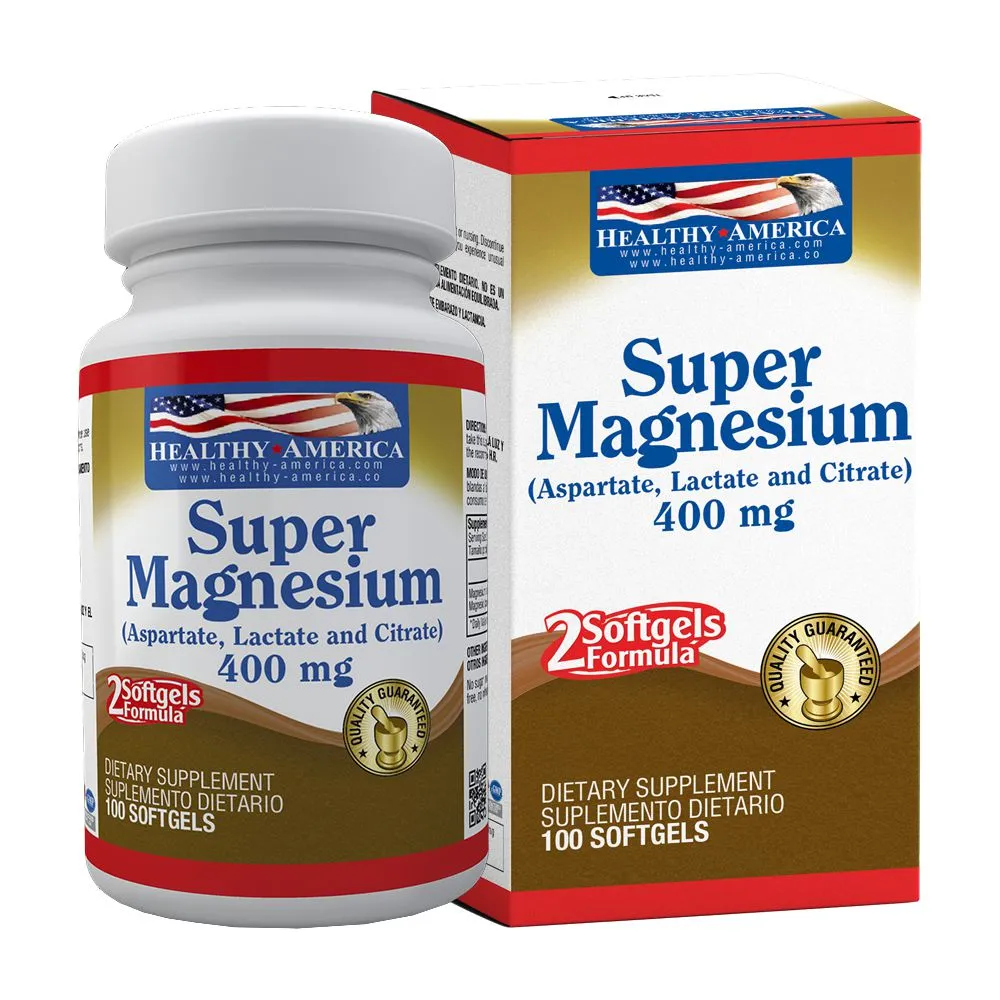 Citrato de magnesio de 400 mg